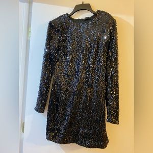 Forever 21 black shimmer dress - Large L
